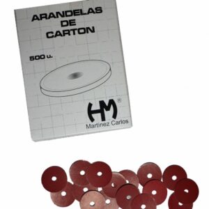 ARANDELAS DE CARTON CAJA X 500