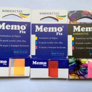 BANDERITA UN COLOR MEMOFIX