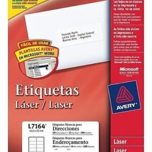ETIQ.BLANCA MODL7164X100 AVERY