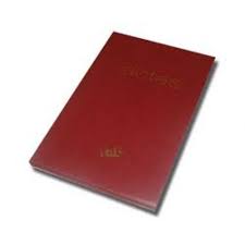 LIBRO DE ACTAS 2 MANOS T/ROJA