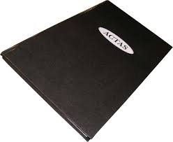 LIBRO DE ACTAS 2 MANOS TRAVES