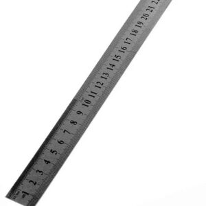 REGLA METALICA DE 60 CM.