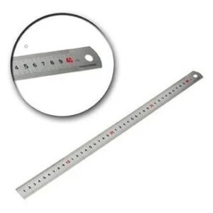 REGLA METALICA DE 40 CM.