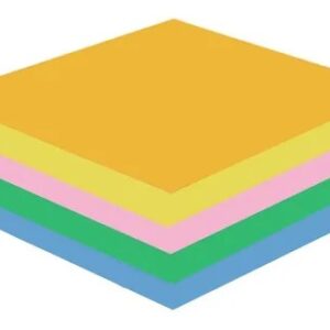 TACO 9X9 400 HOJAS MULTICOLOR