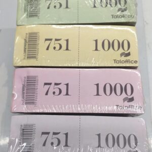 TALONARIO GUARDAROPA 1 - 1000