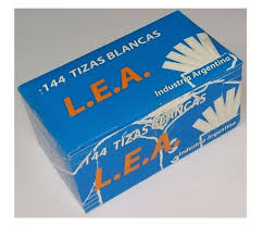 TIZAS LEA CAJA X 144 BLANCA